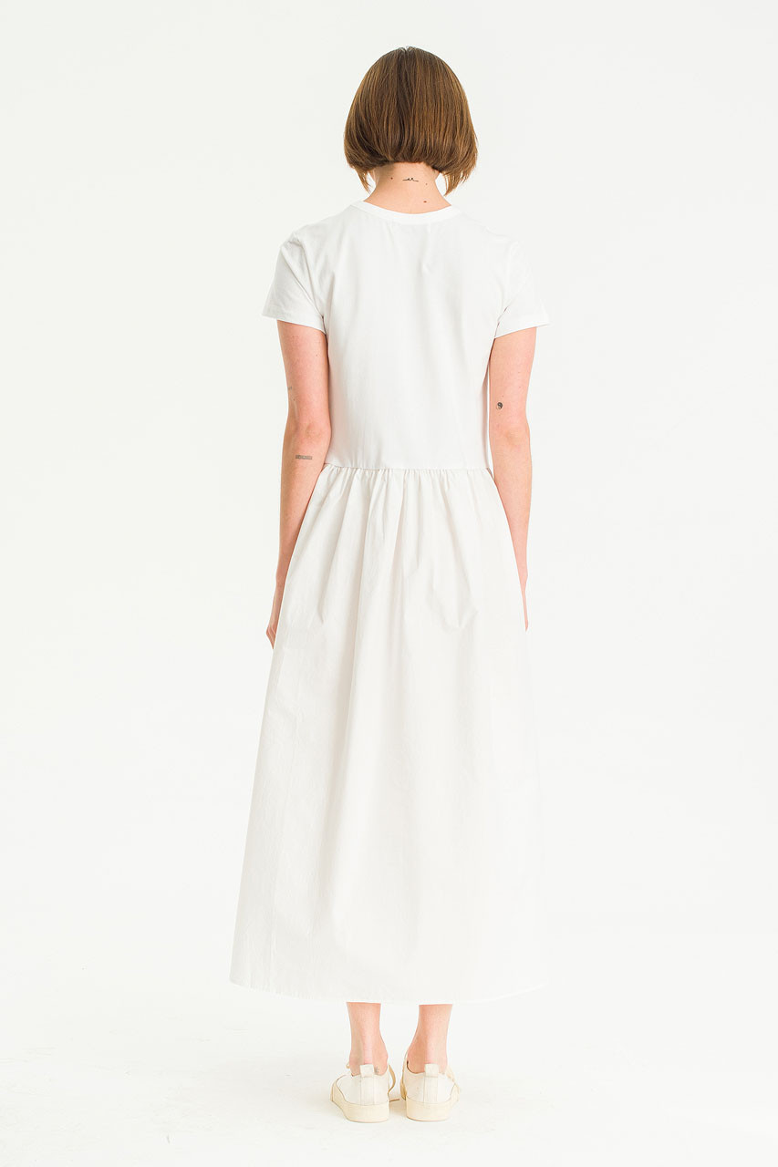 Kiko Cotton Dress, Ivory