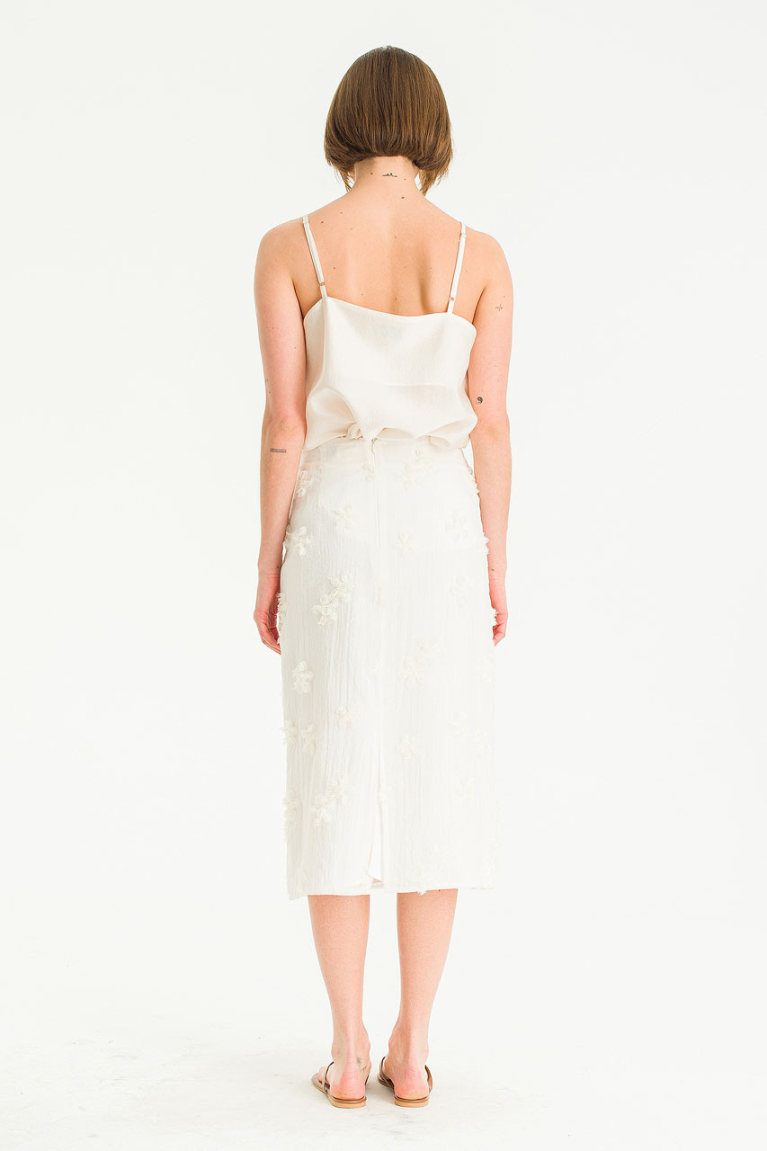 Manon Sheer Cami Top, Ivory