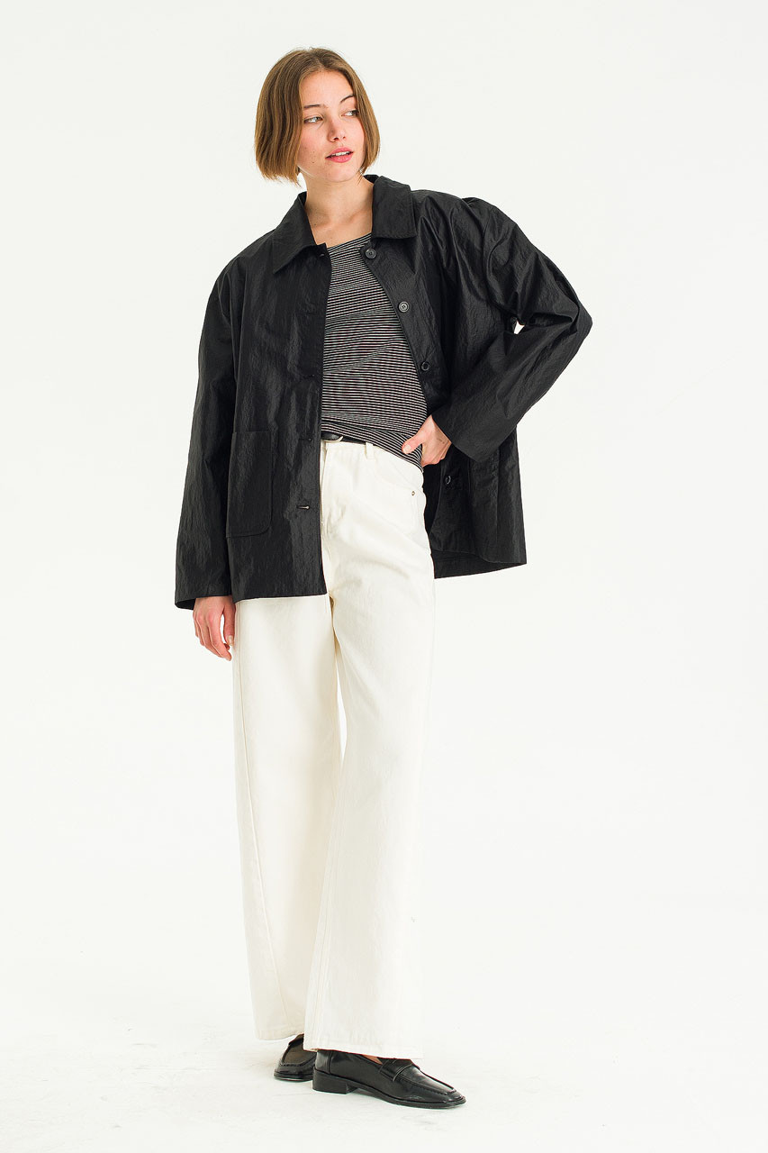 Marais Coated Jacket, Black