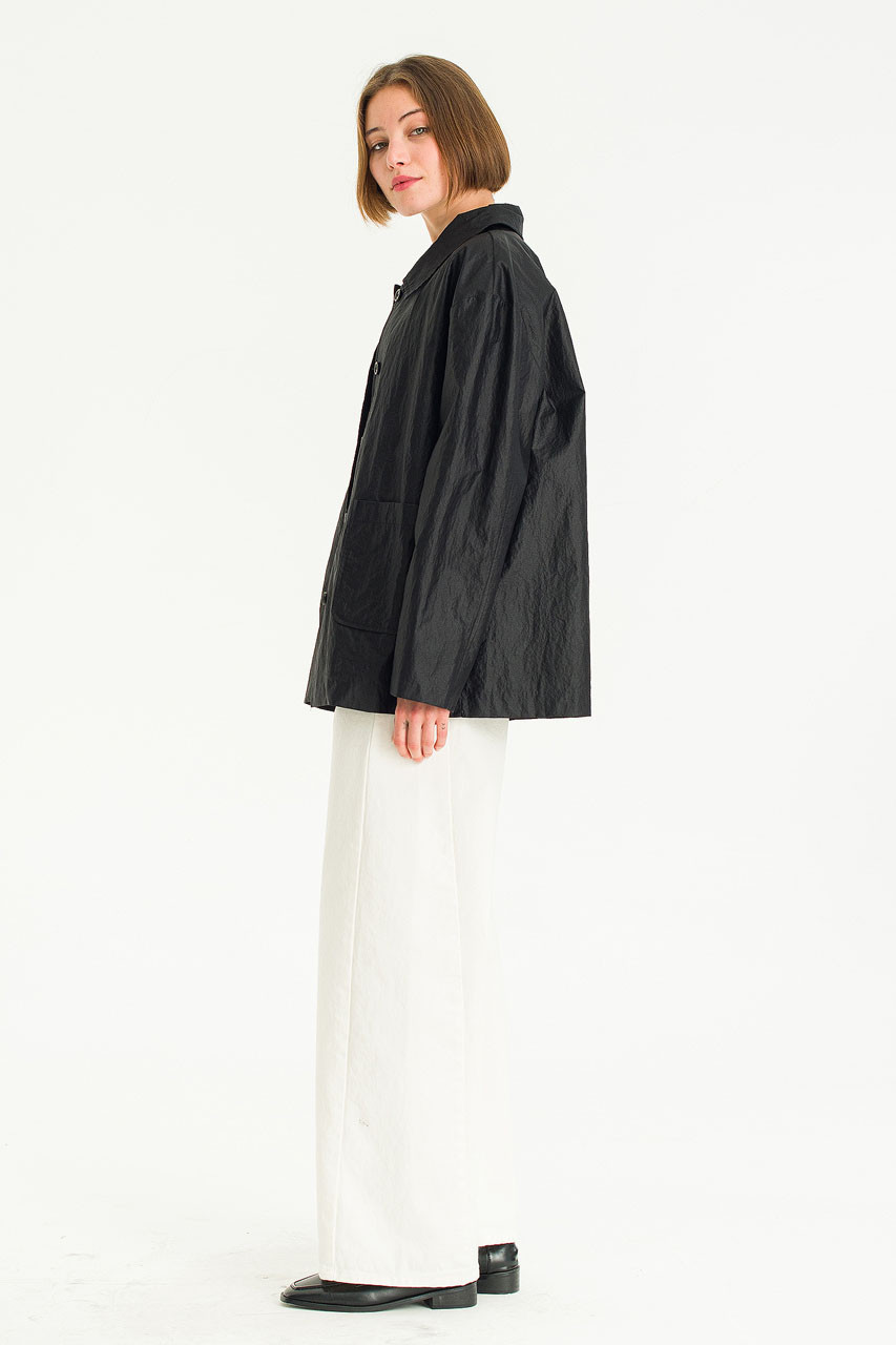 Marais Coated Jacket, Black