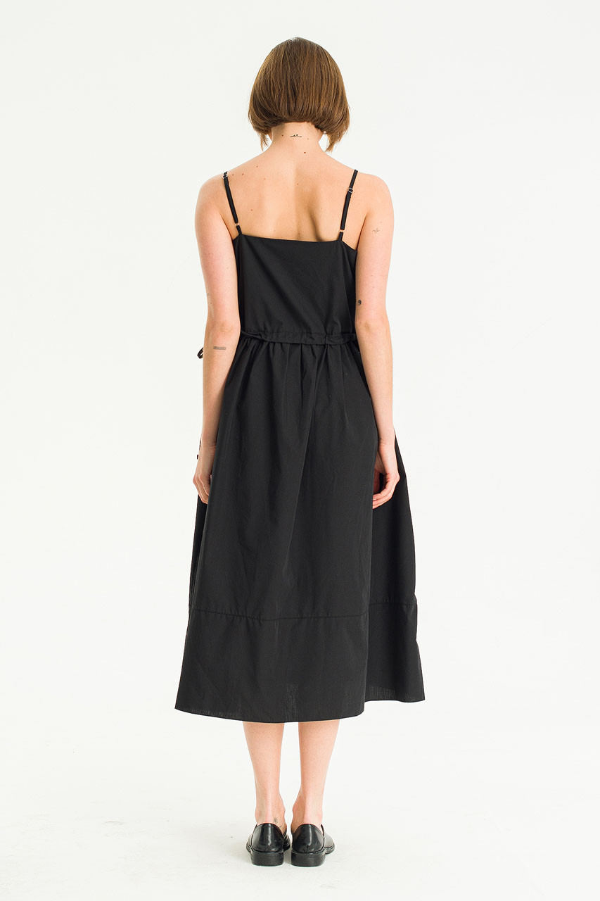 Flora Cami Dress, Black