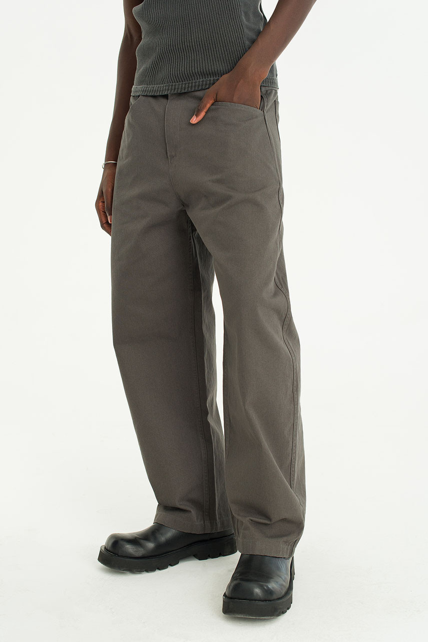 Menswear | Curved Workwear Pants, Forest