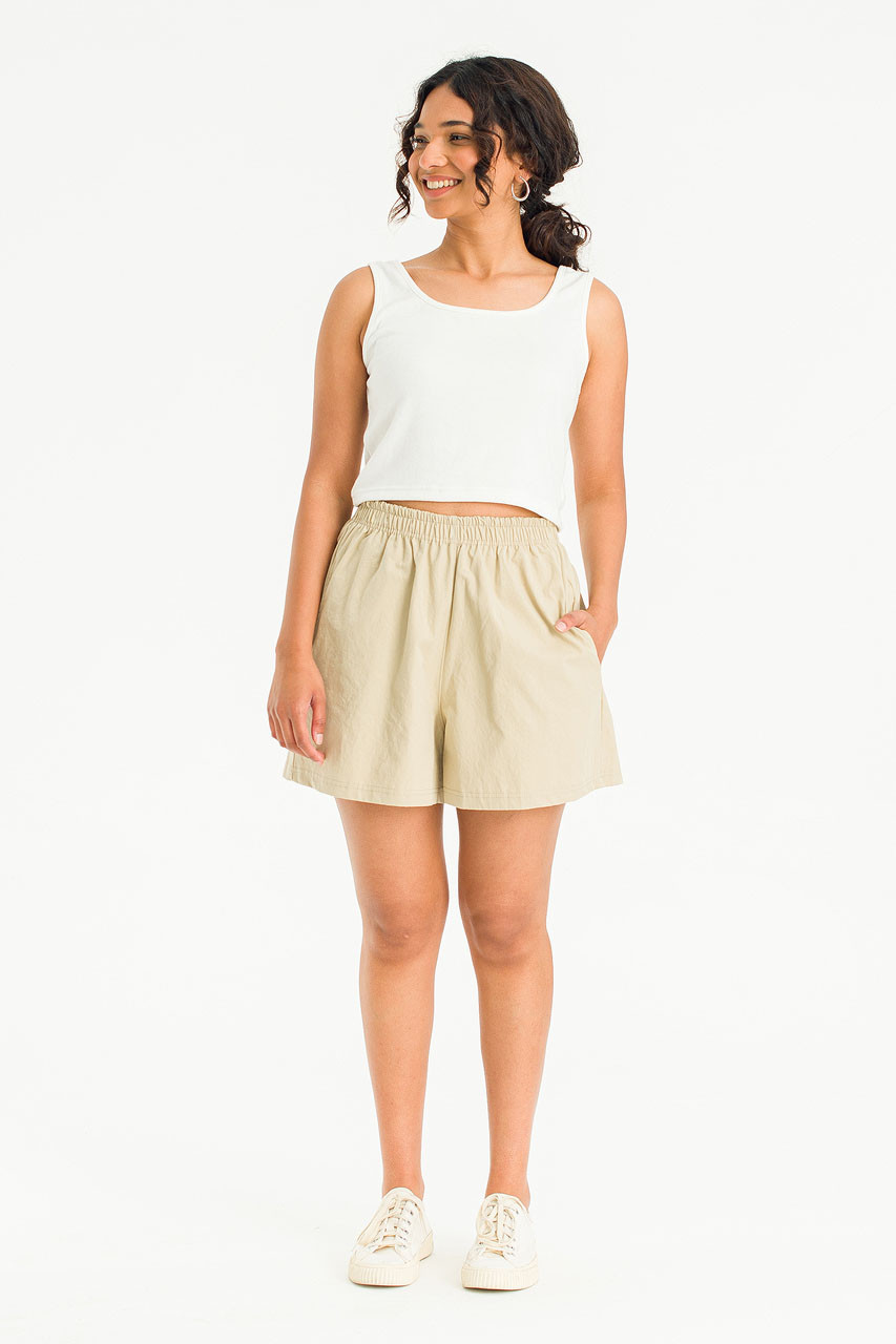 Anna Cotton Short, Beige