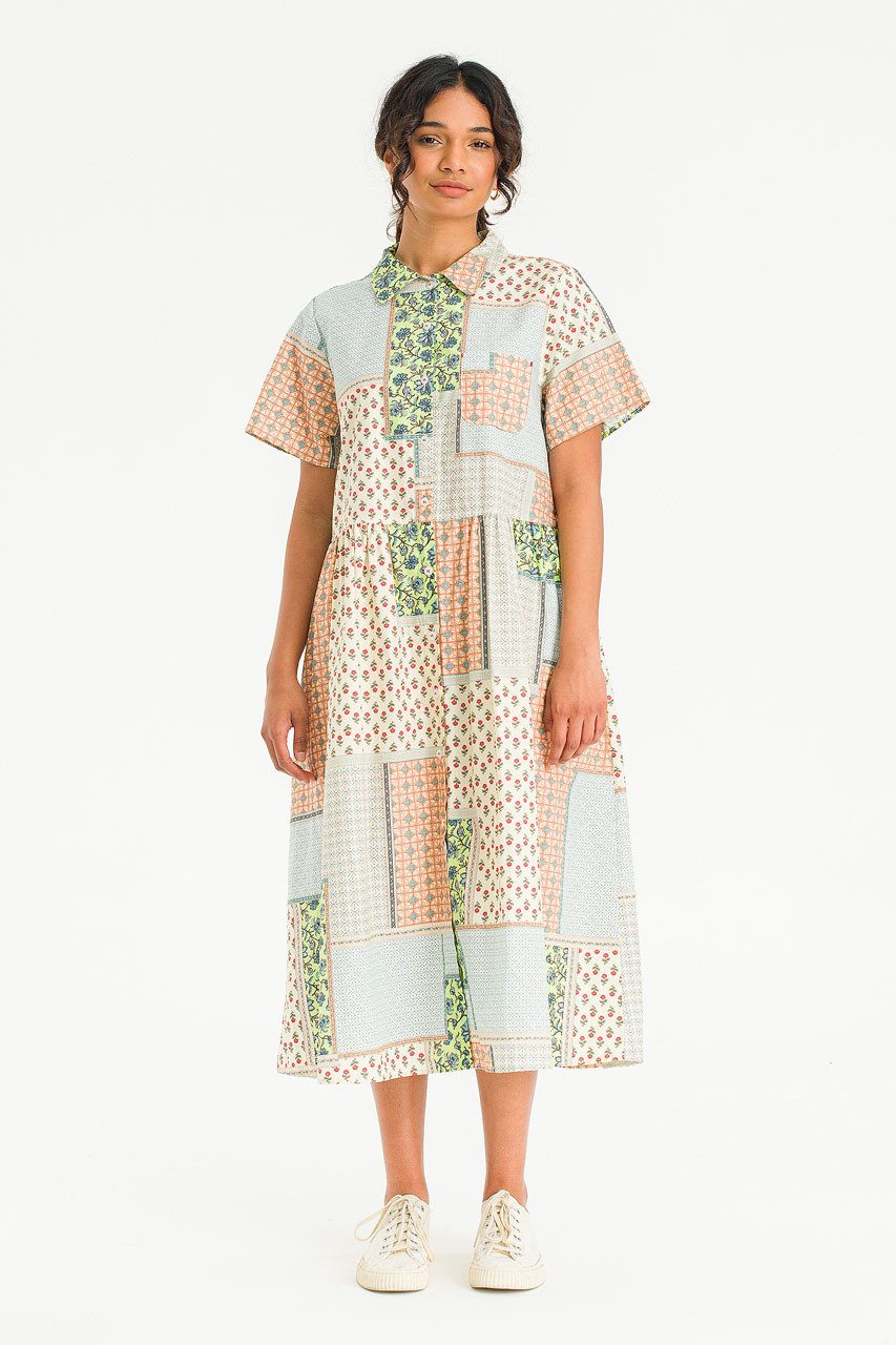 Patch & Petal Dress, Green
