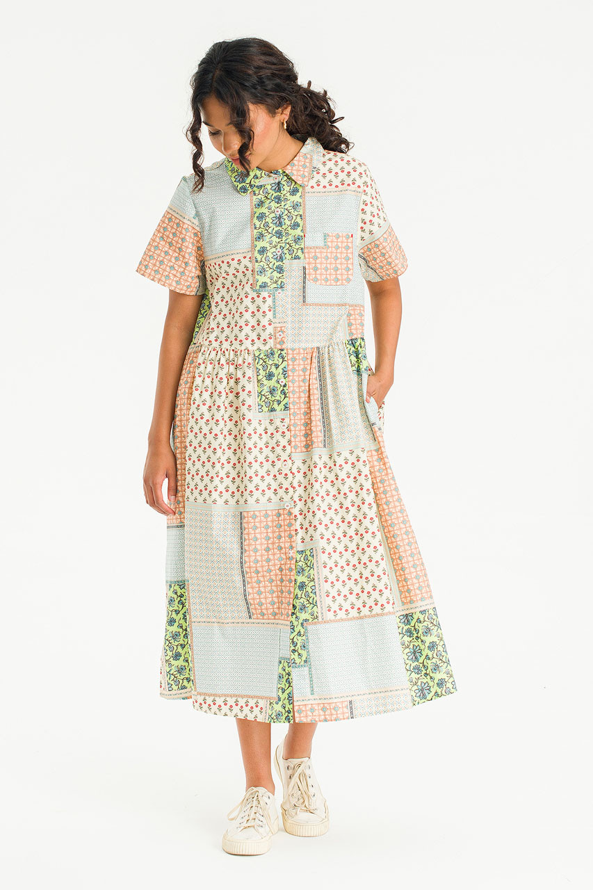 Patch & Petal Dress, Green