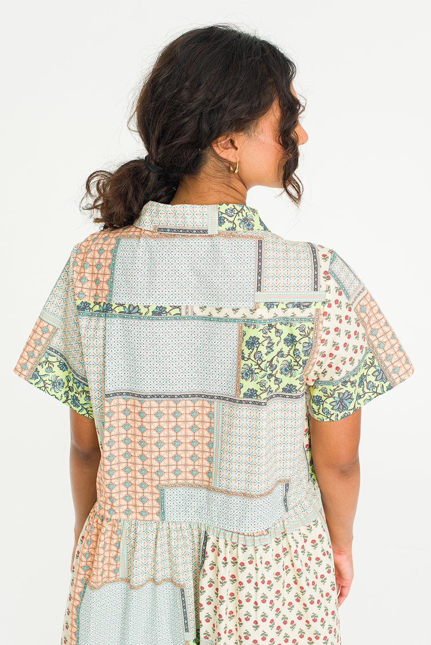 Patch & Petal Dress, Green