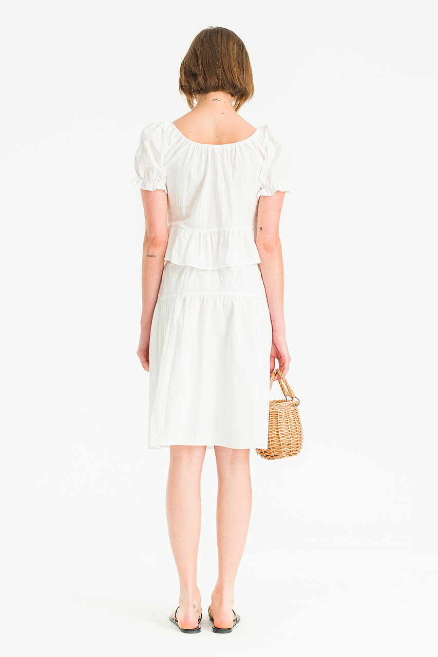 Tier Lace Skirt, Ivory