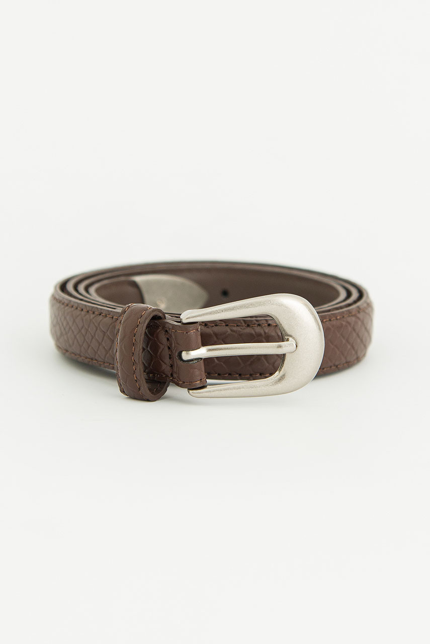 Menswear | Serpentine Rodeo Belt, Brown
