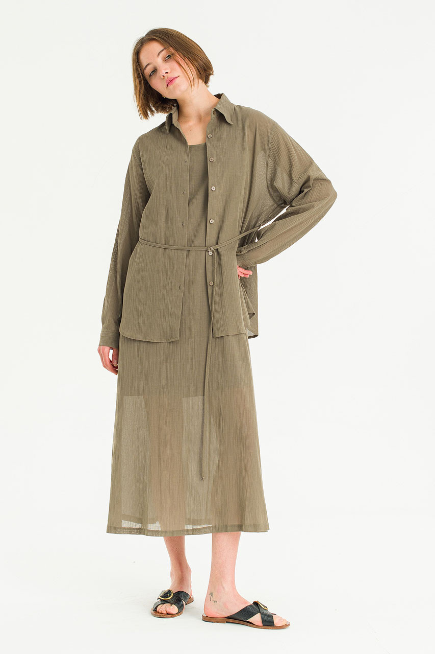 Drift Robe Shirt, Brown