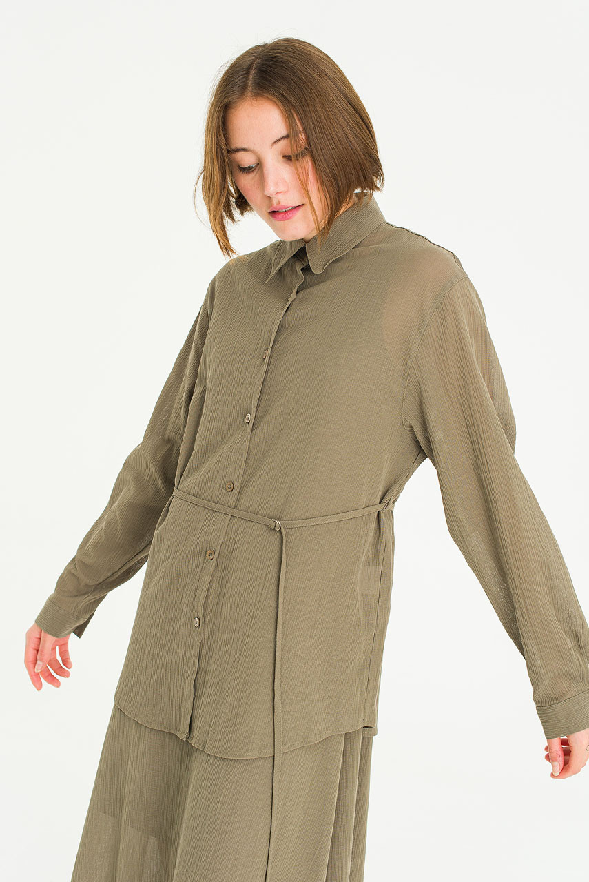 Drift Robe Shirt, Brown