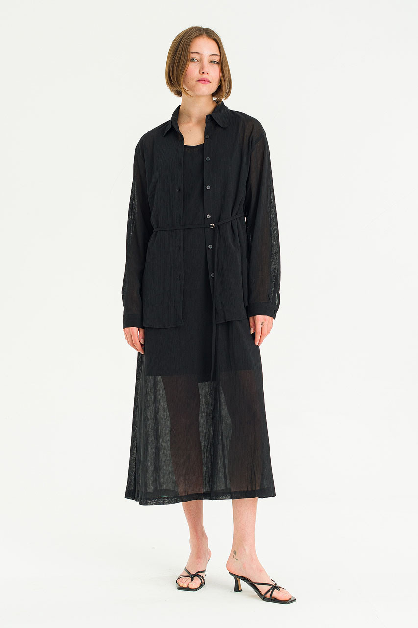 Drift Robe Shirt, Black