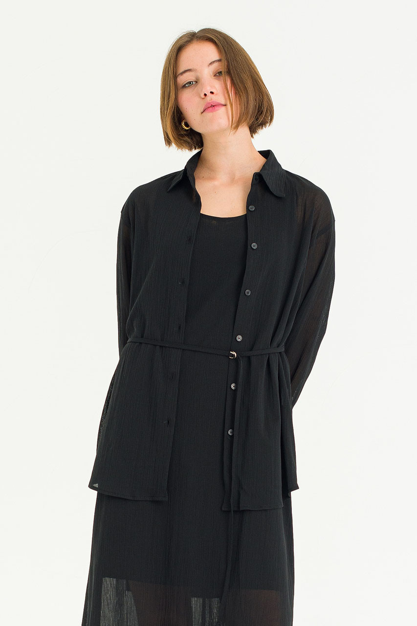 Drift Robe Shirt, Black