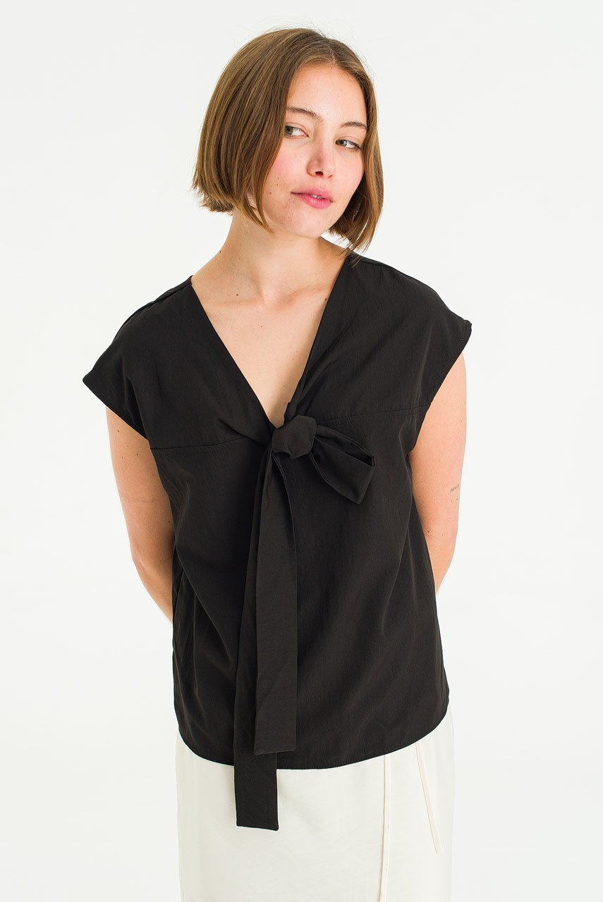 Mille Bow Top, Black