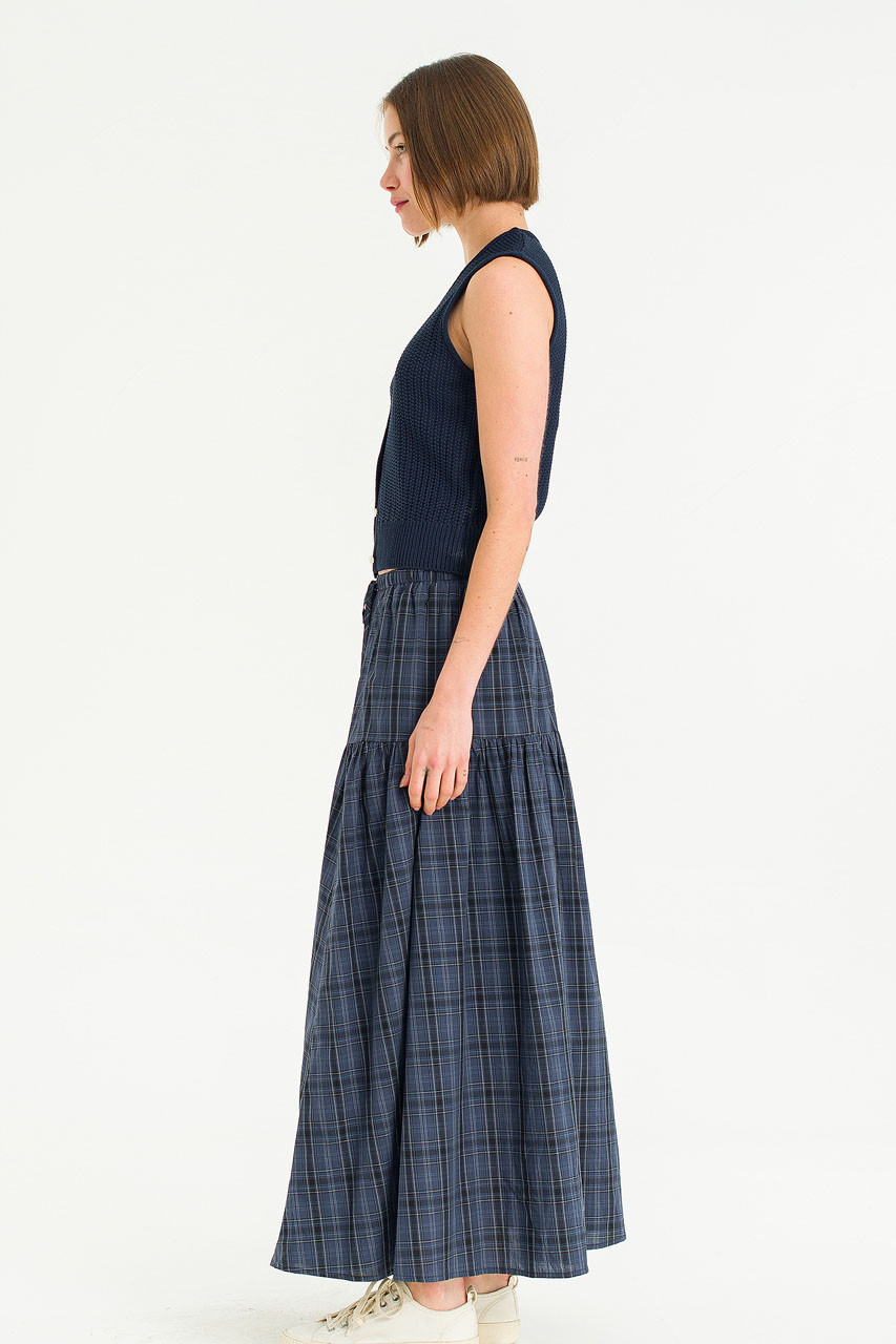 Riviere Knit Vest, Navy