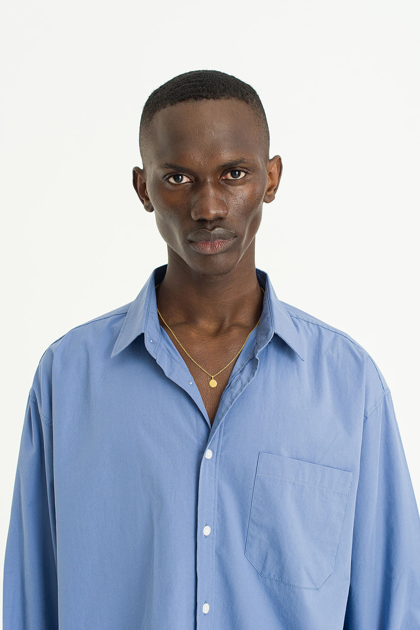 Menswear | Washed Cotton Shirt, Sora