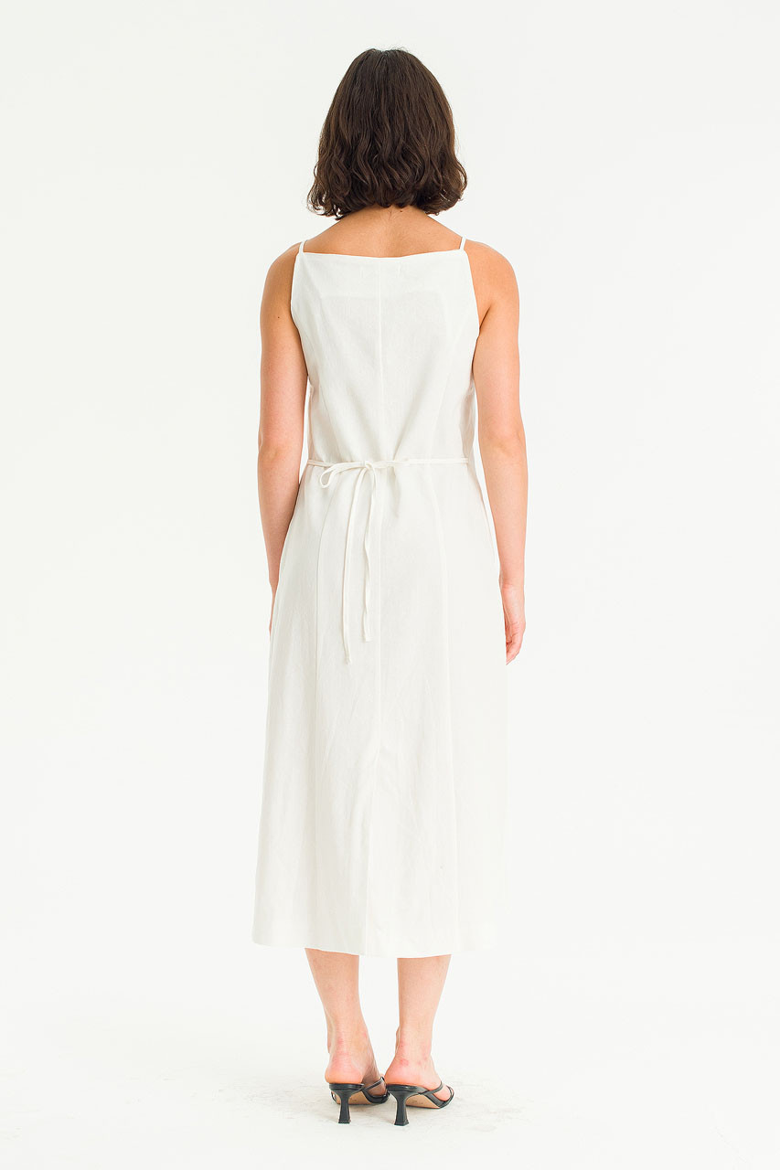 Monday Linen Dress, Ivory