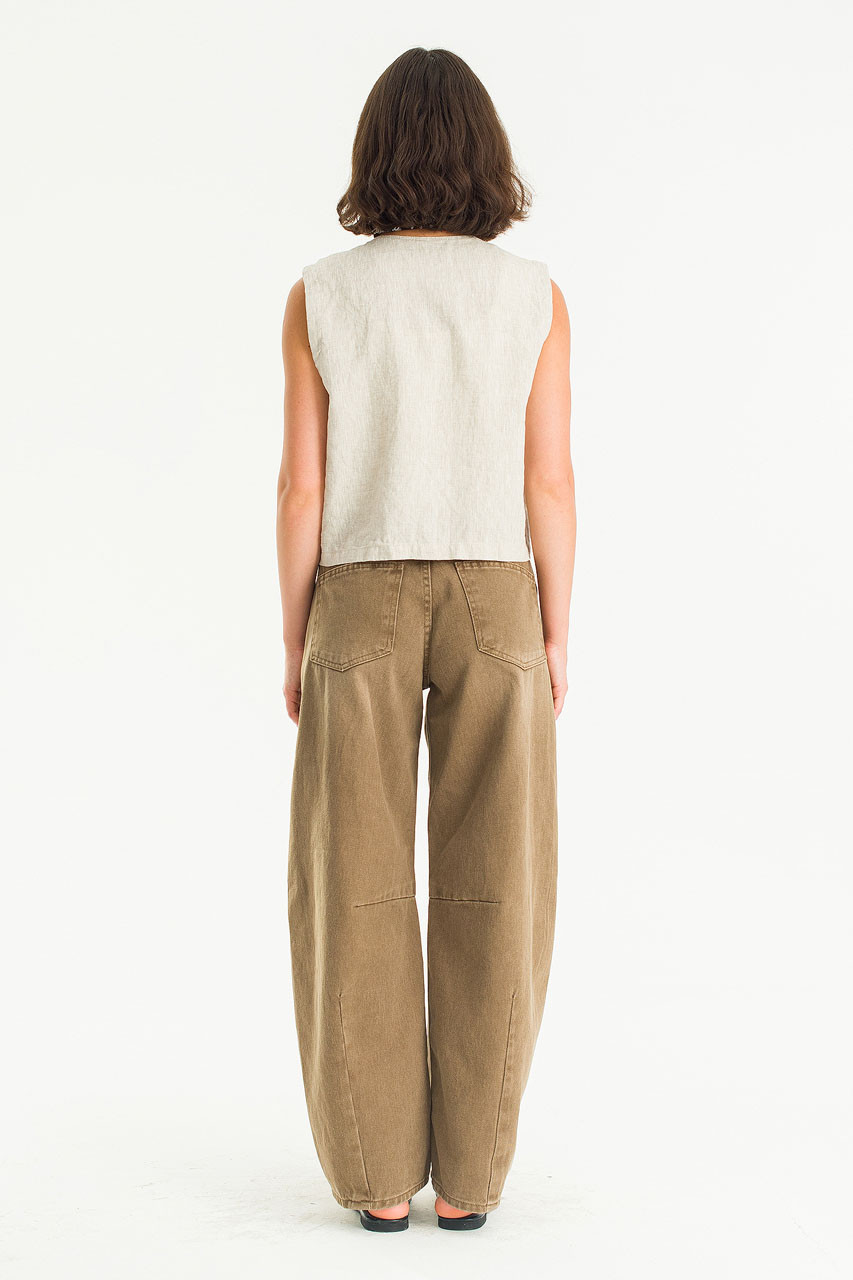 Dust Fade Cationic Jean, Brown