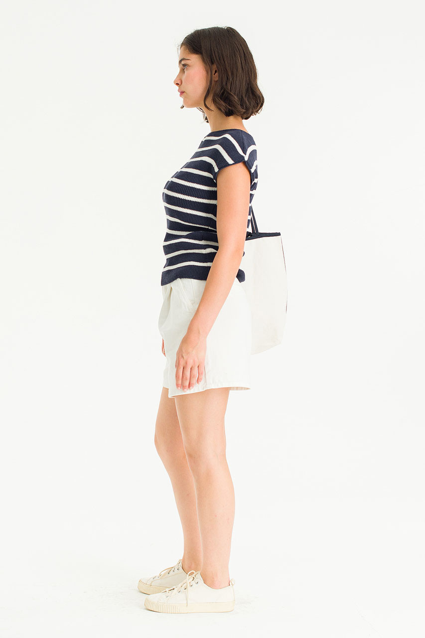 Lucie Cotton Short, White