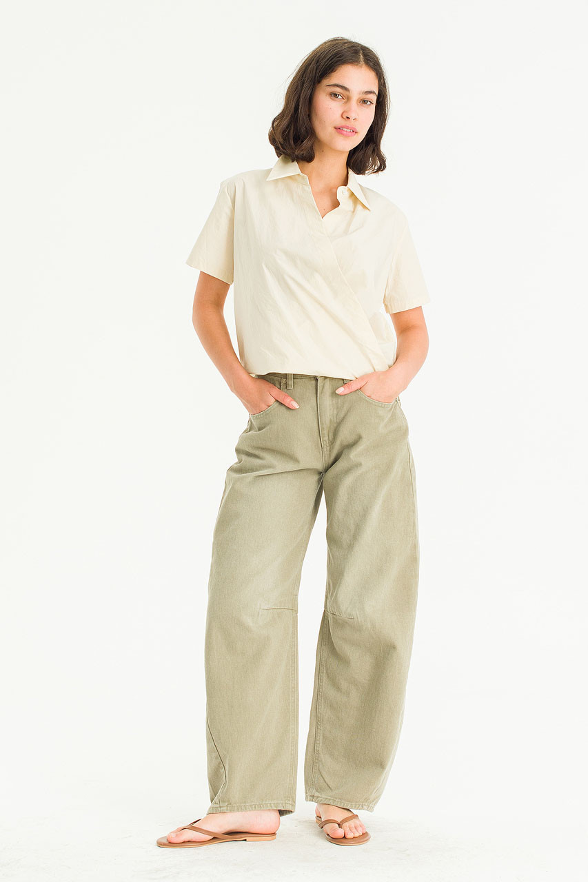 Dust Fade Cationic Jean, Khaki