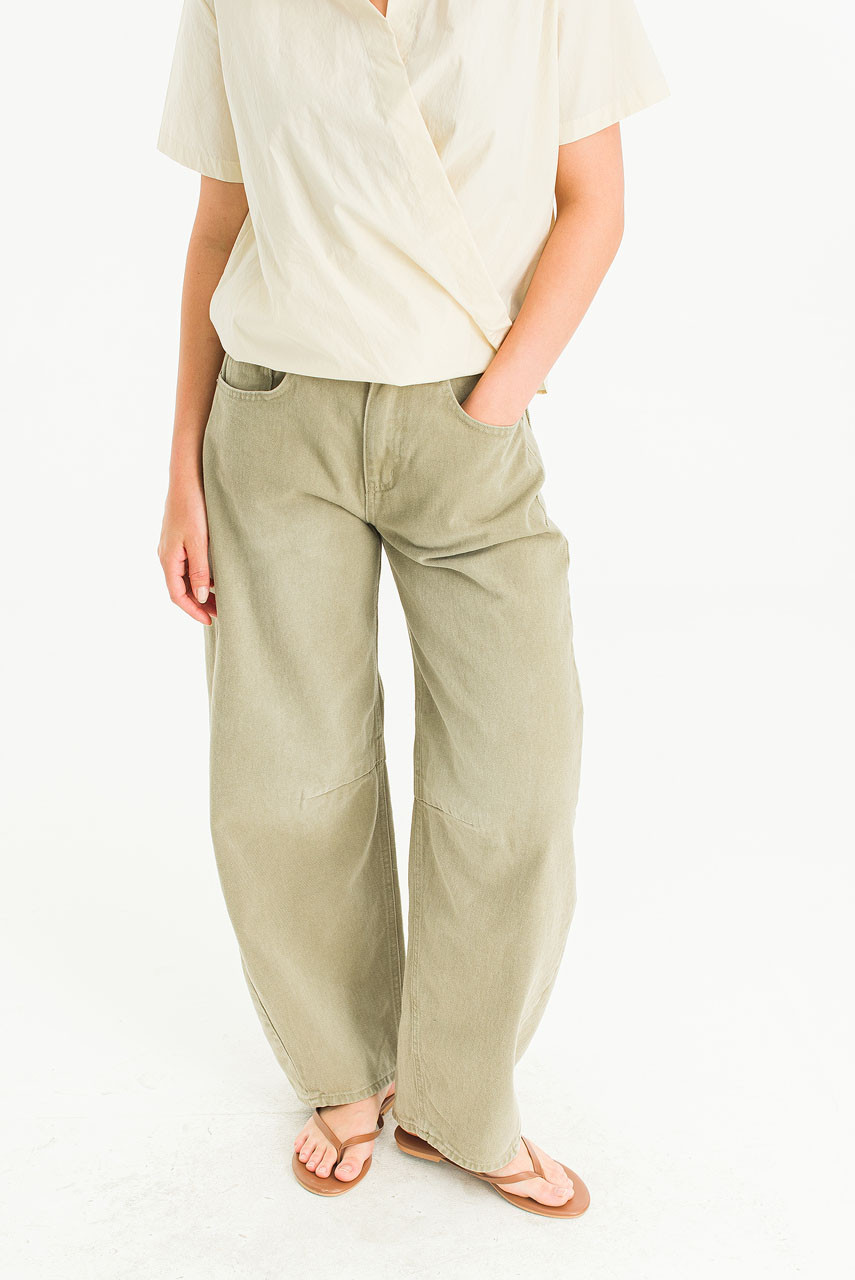 Dust Fade Cationic Jean, Khaki