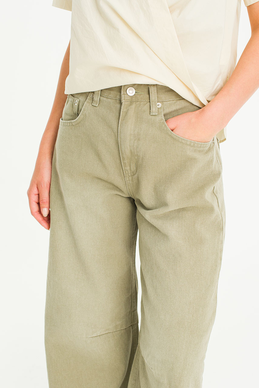 Dust Fade Cationic Jean, Khaki