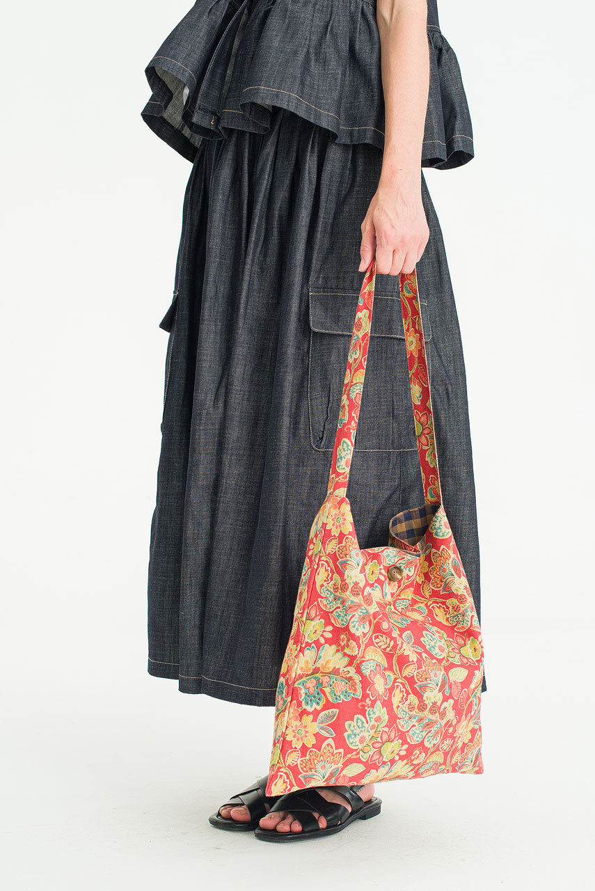 Jardin Shoulder Bag, Red