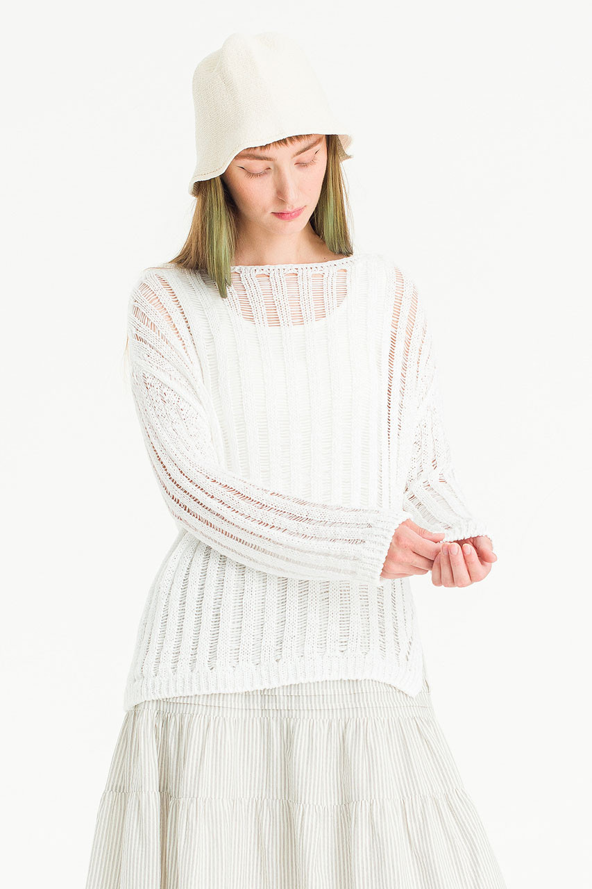 Fieldlight Knit, Ivory