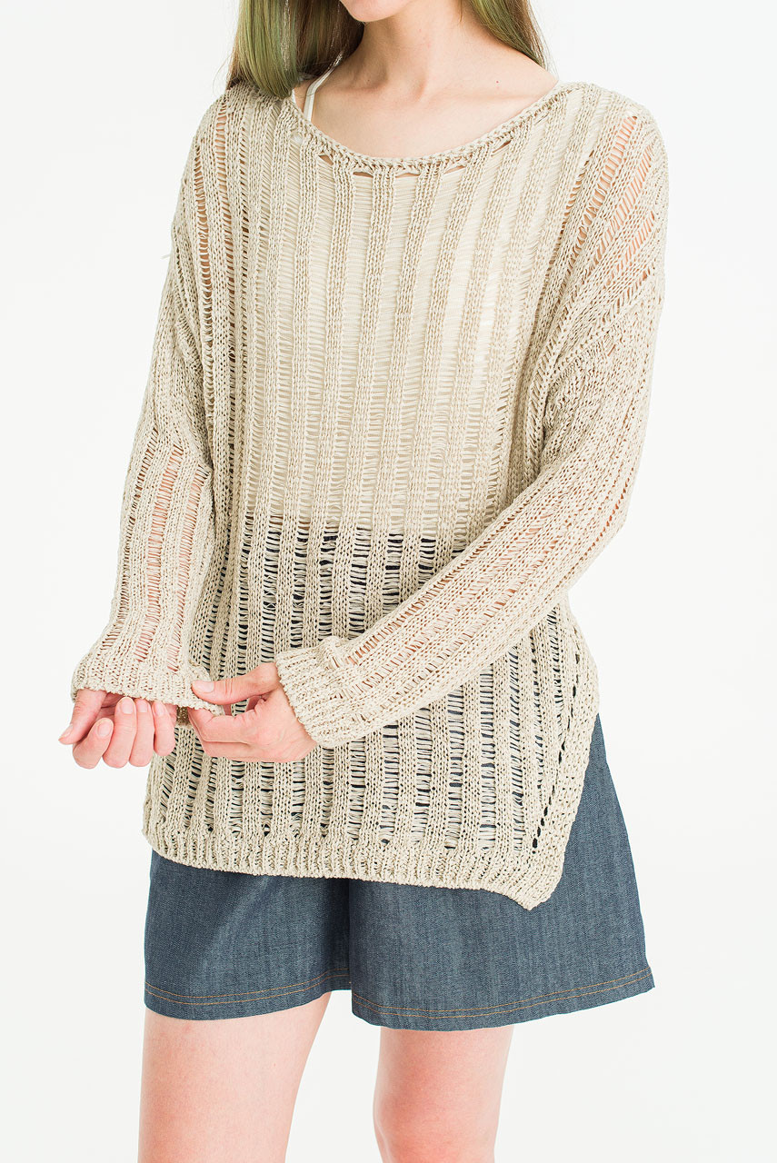 Fieldlight Knit, Beige