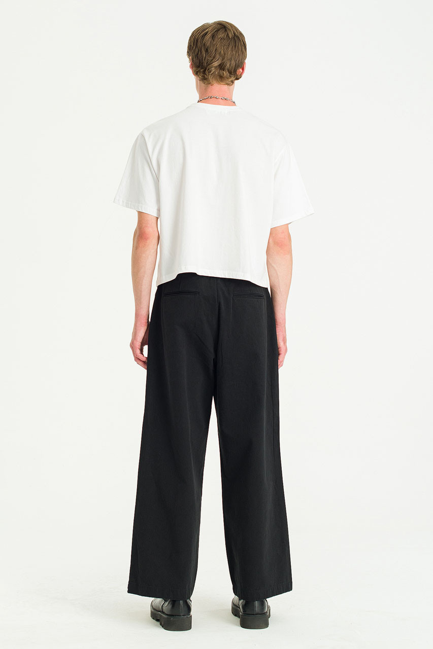 Menswear | Tab Pants, Black