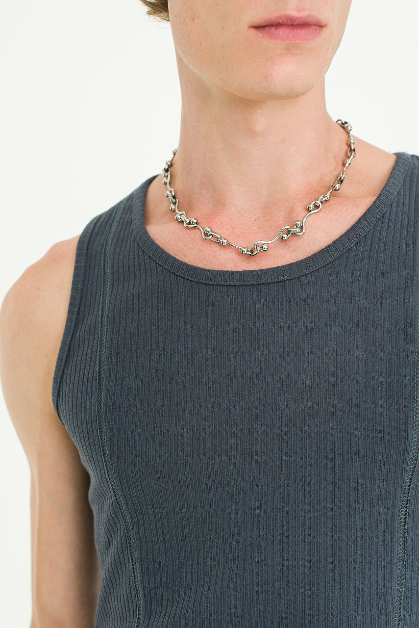 Menswear | Berlin Necklace, Silver