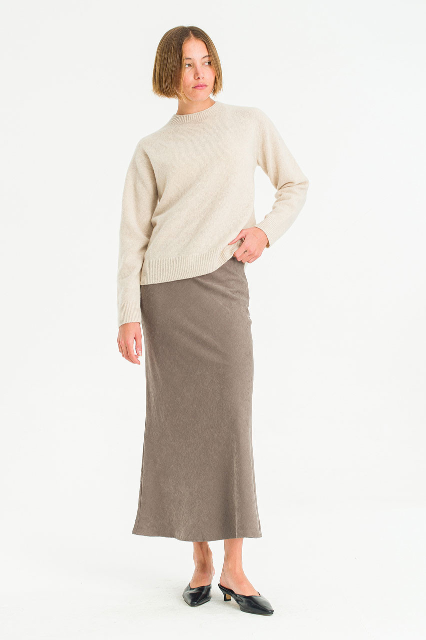 Super fine Seamless Jumper, Oat