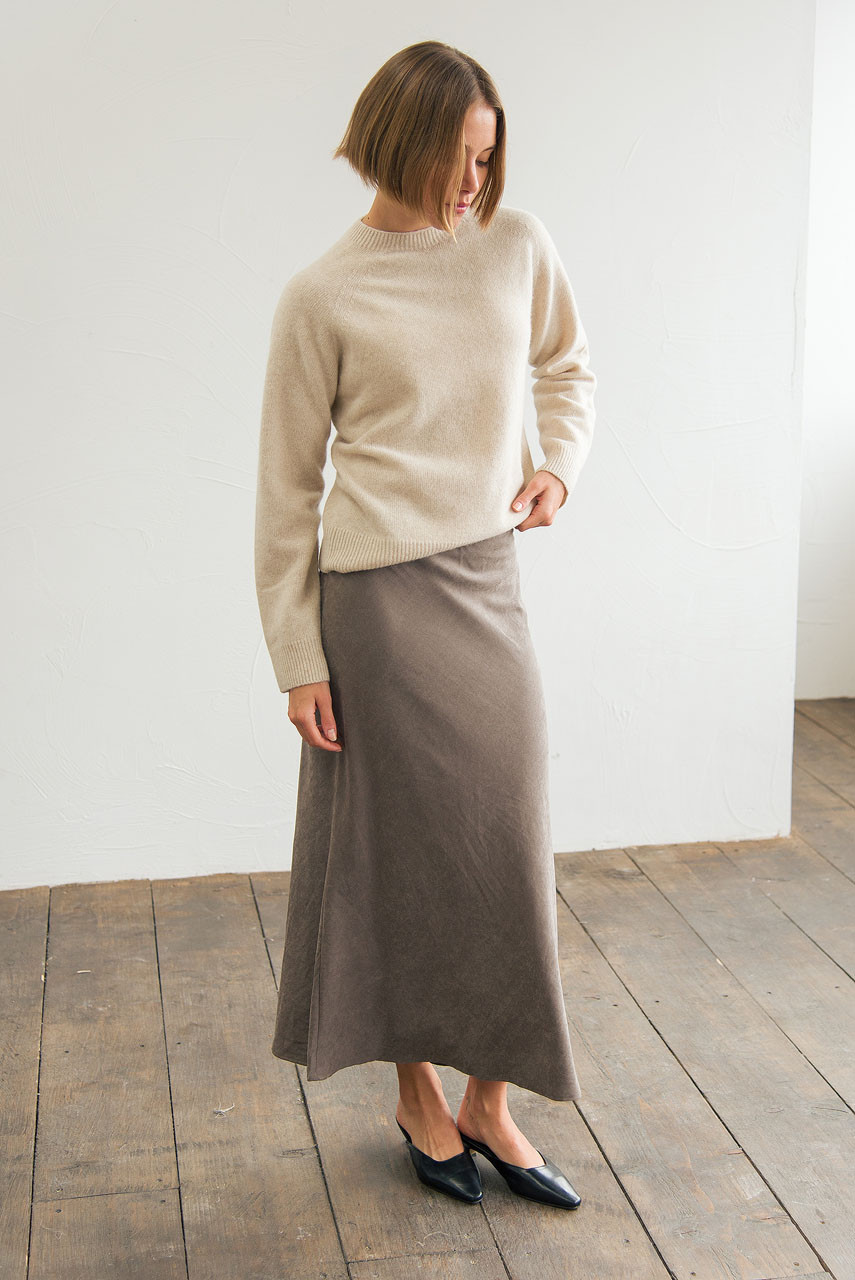 Super fine Seamless Jumper, Oat