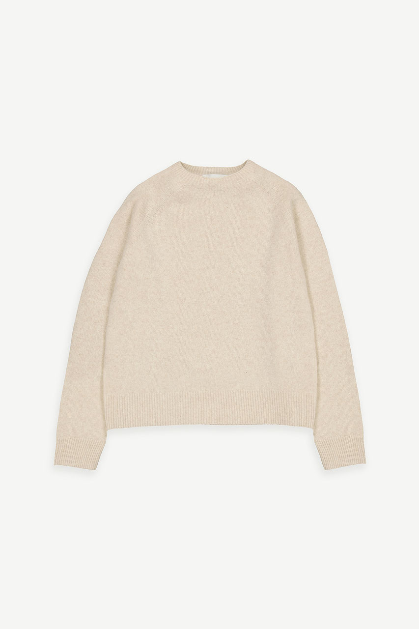 Super fine Seamless Jumper, Oat