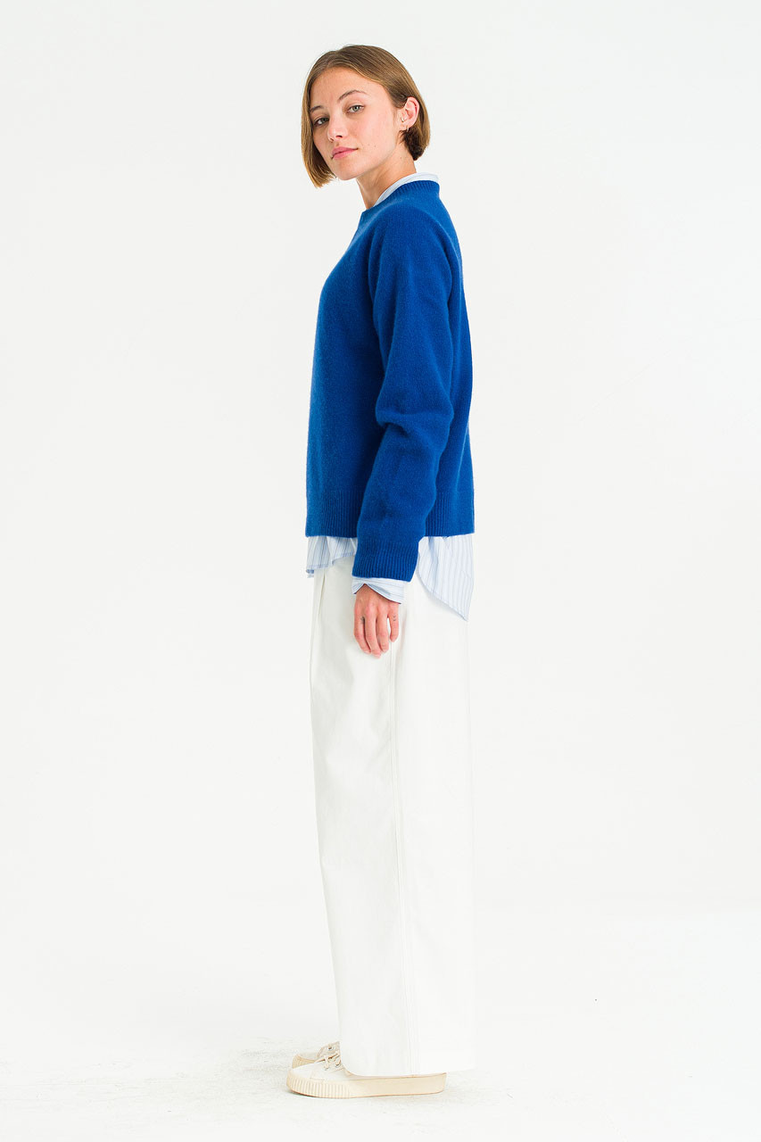 Super fine Seamless Jumper, Royal Blue