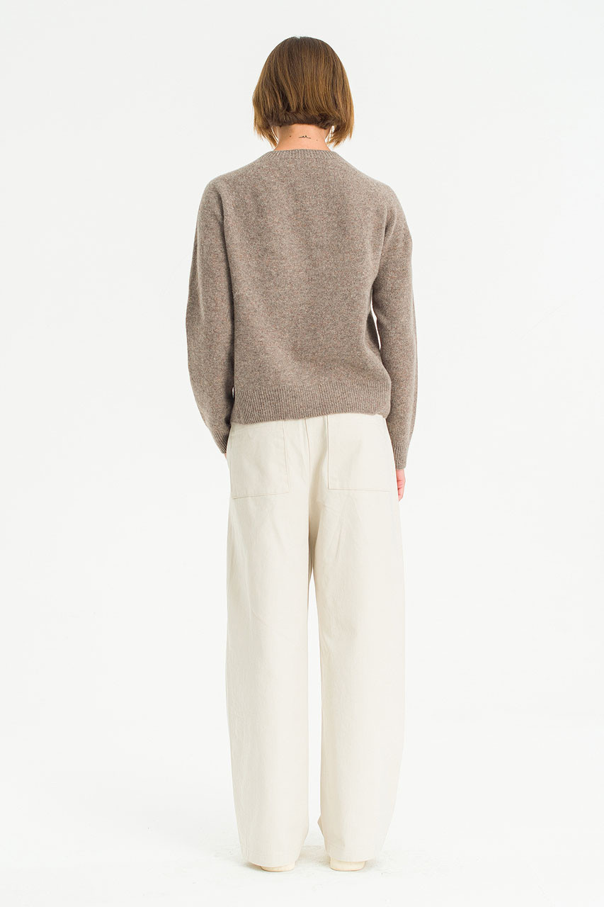 Super fine Seamless Jumper, Warm Mocha