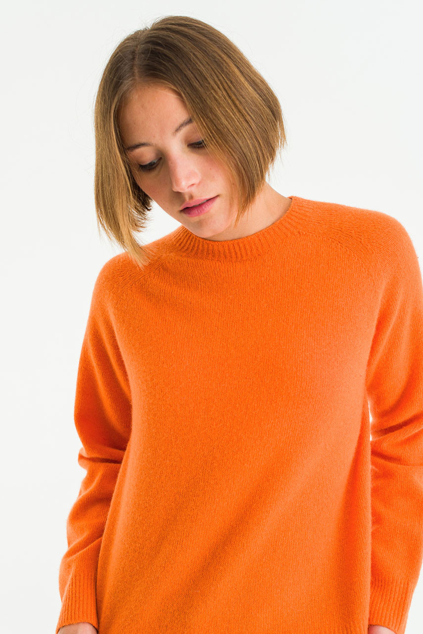 Super fine Seamless Jumper, Californian Poppy
