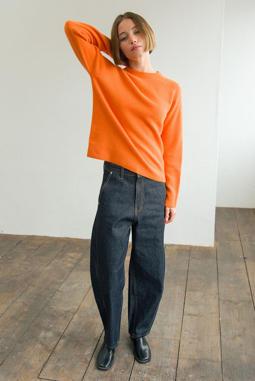 Super fine Seamless Jumper, Californian Poppy