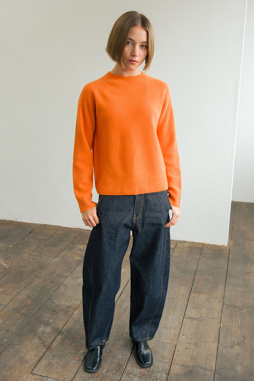 Super fine Seamless Jumper, Californian Poppy
