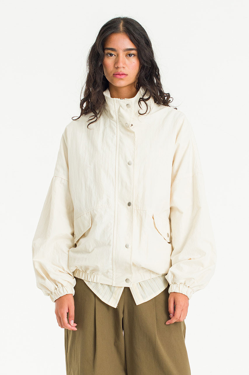 Box Flight Blouson, Beige