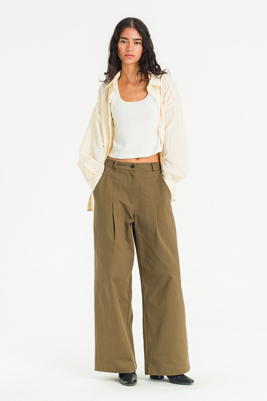 Terrain Cotton Pants, Khaki