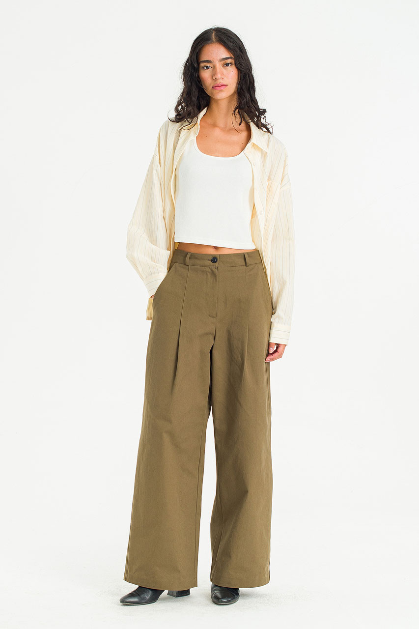 Terrain Cotton Pants, Khaki