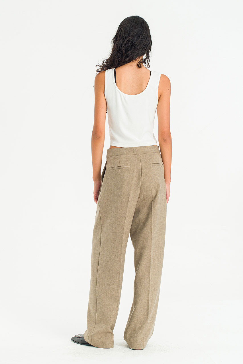 City Flow Trousers, Beige