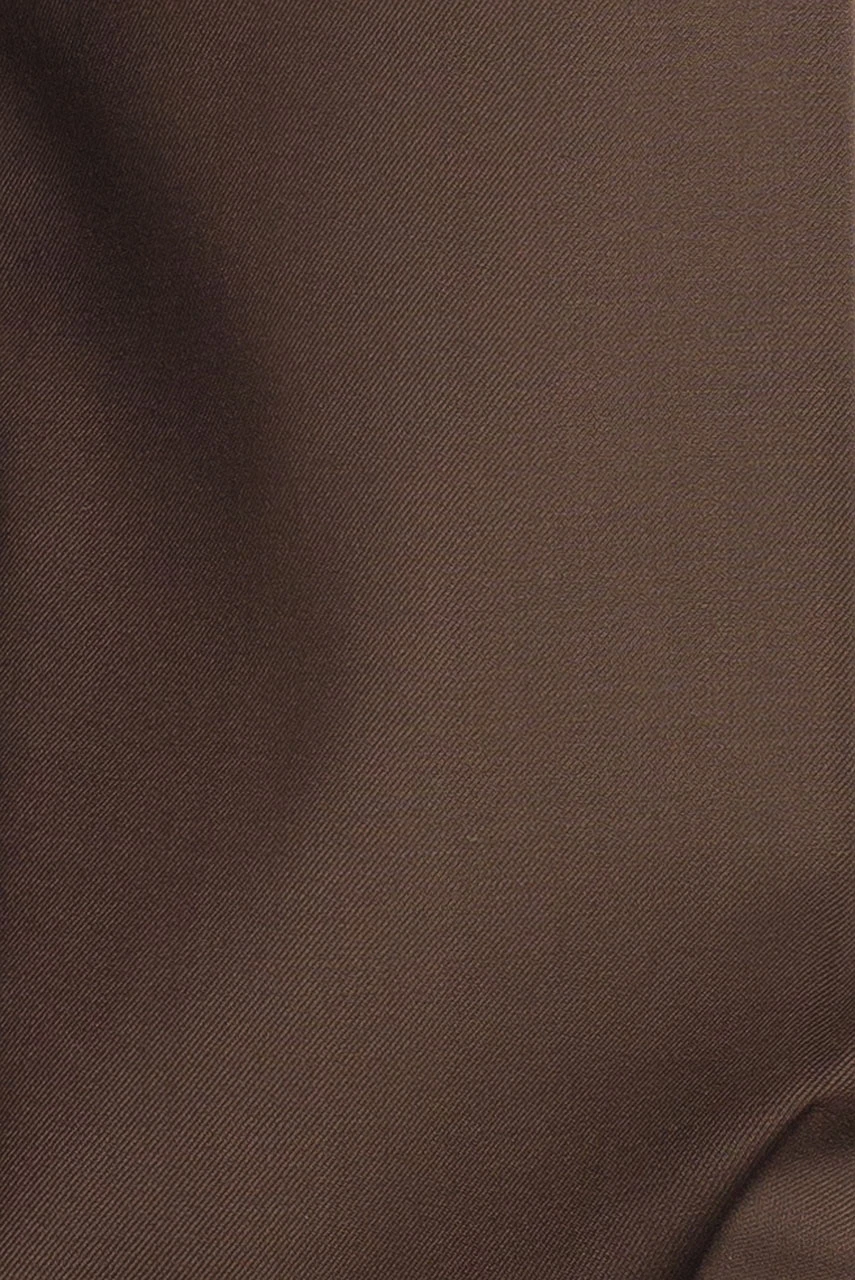 Menswear | Wide-Cut Suit Trousers, Dark Brown