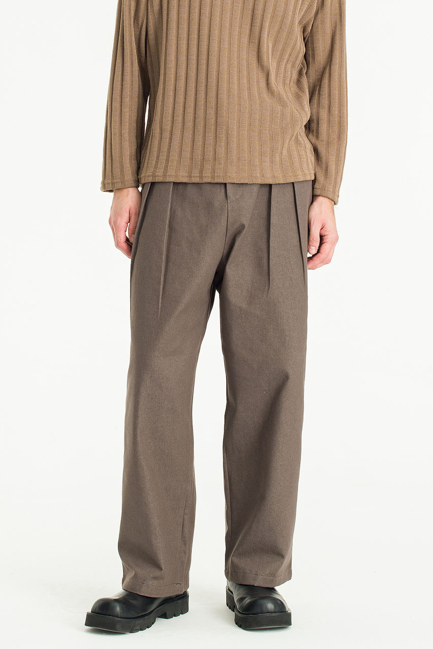 Menswear | Denim Pants, Brown