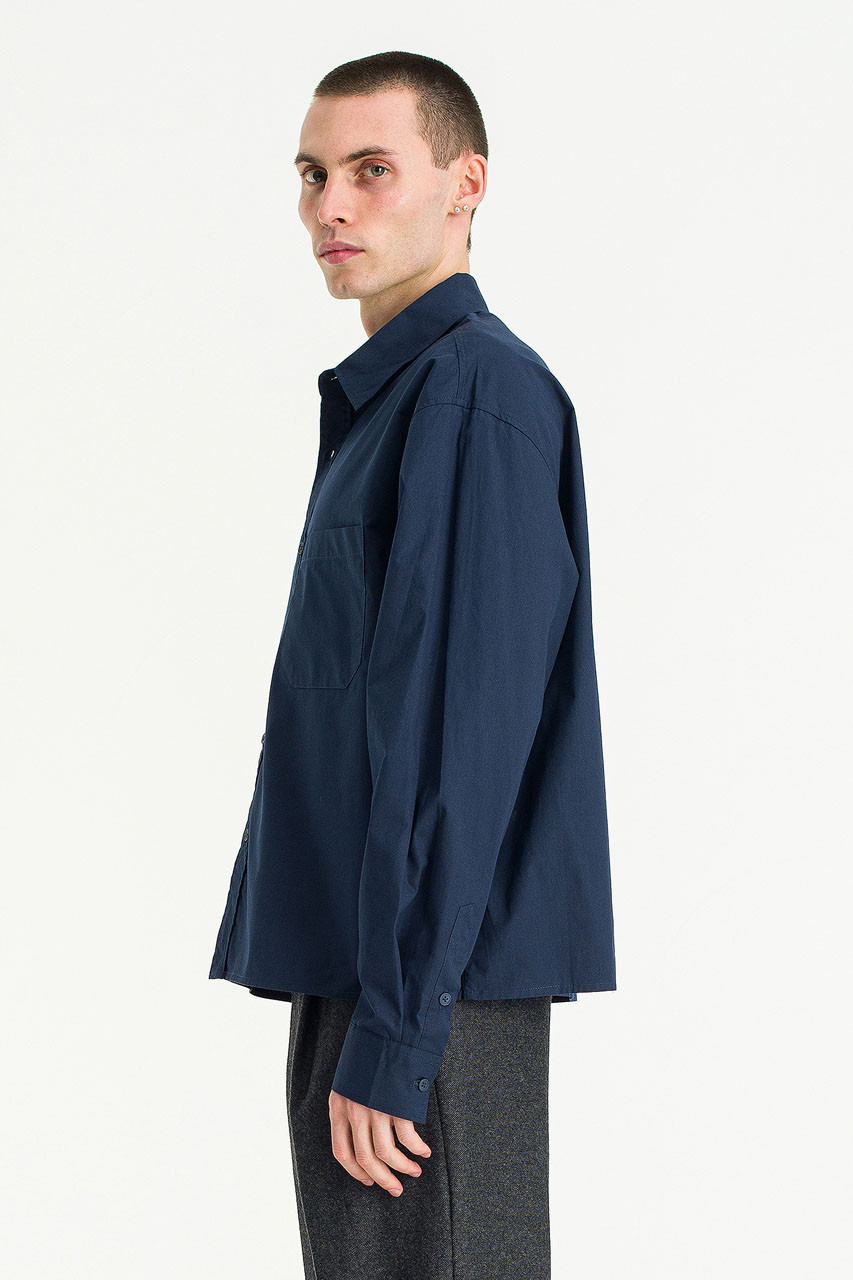 Menswear | Pop Crop Shirt, Navy