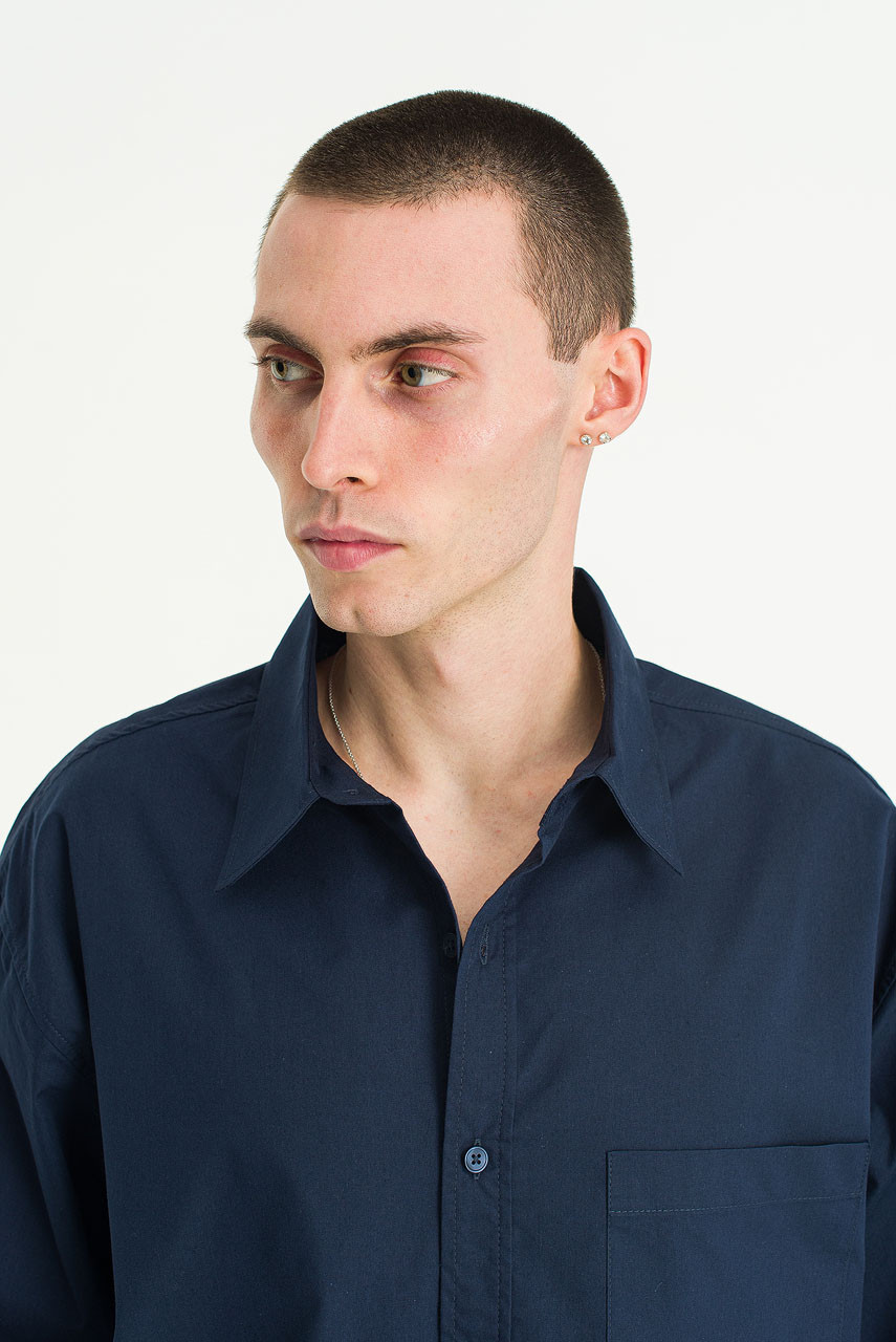 Menswear | Pop Crop Shirt, Navy