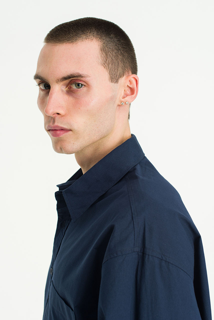 Menswear | Pop Crop Shirt, Navy