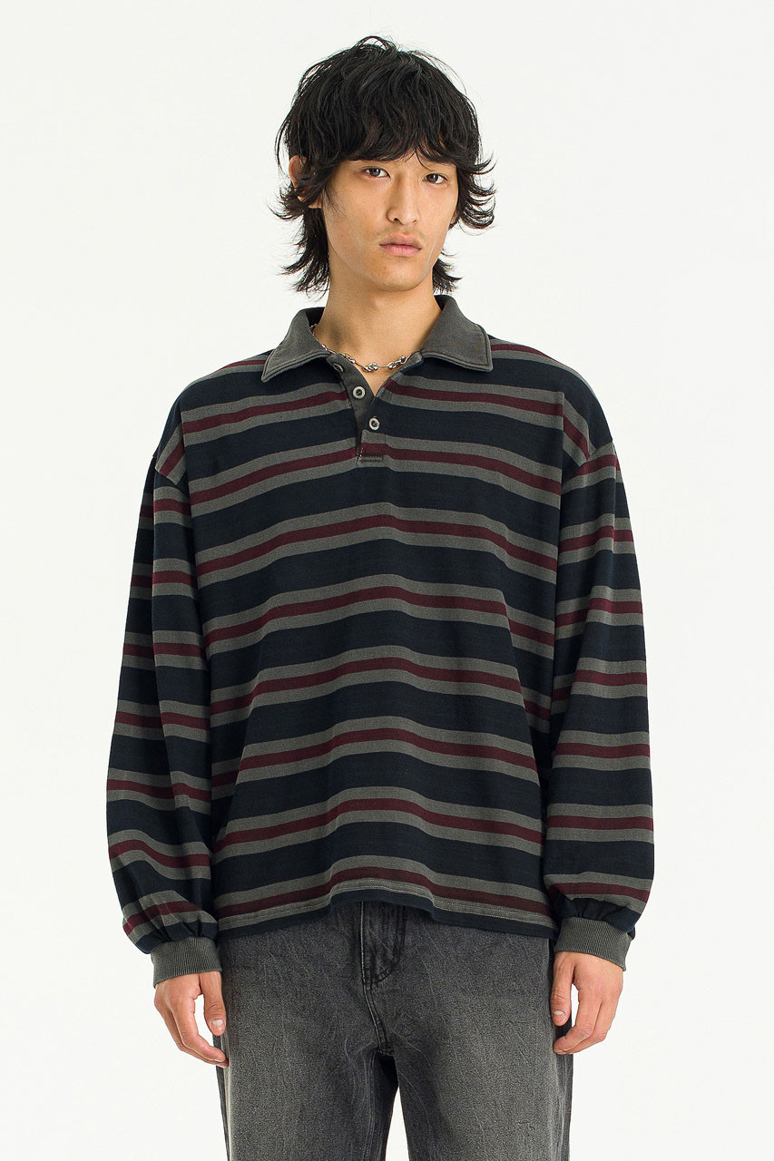 Menswear | Rugby Top, Charcoal