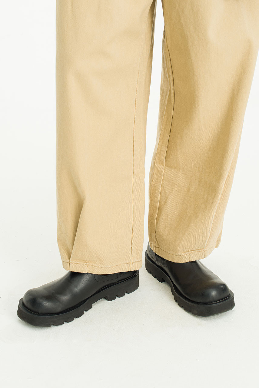 Menswear | Wide Pants, Beige