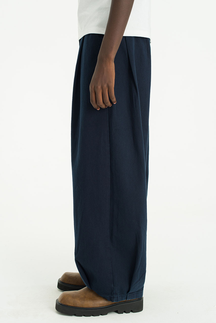 Menswear | Wide Pants, Navy